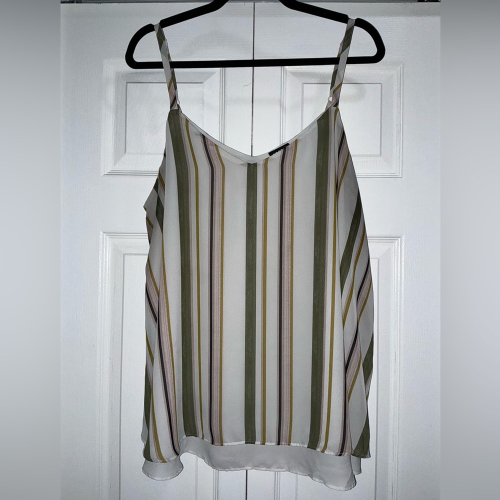 Torrid Multicolor Striped Camisole